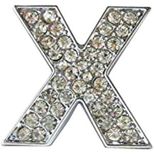 【メーカー在庫あり】 マッドマックス MAD MAX 立体クリスタルエンブレム アルファベットX O98-2004-X HD店