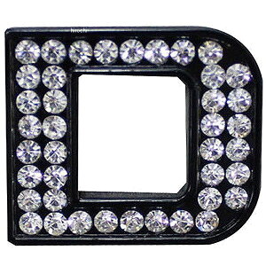 【メーカー在庫あり】 マッドマックス MAD MAX 立体クリスタルエンブレム アルファベットD 黒 O98-2005-D HD店