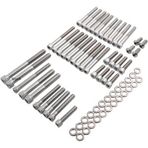 �y���[�J�[�݌ɂ���z �X�[�p�[�o�C�N83 SuperBike �G���W���J�o�[ �X�e�����X�L���b�v�{���g�Z�b�g �X�|�[�c�X�^�[XL 1200/883 EVO 5�� HD-ST-BOLT-50200 HD�X