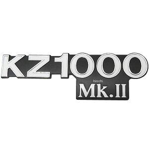 ドレミコレクション KZ1000MK2 サイドカバーエンブレム KZ1000MK2、Z1000MK2 ABS製 1枚入り 60058 HD店