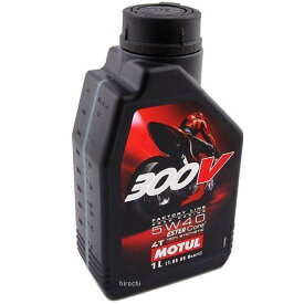 【即納】 モチュール MOTUL 300V 100％エステル化学合成 4スト エンジンオイル 5W40 1リットル 104114 HD店