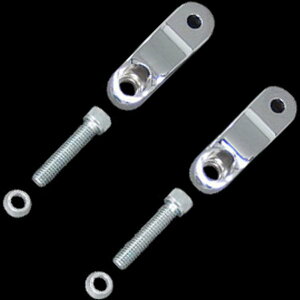 【メーカー在庫あり】 ネオファクトリー 8mmスタッド ウインカーステー キット クローム 49mmフォーク用 左右ペア 016553 HD店