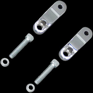 【メーカー在庫あり】 ネオファクトリー 10mmスタッド ウインカーステー キット クローム 49mmフォーク用 左右ペア 016555 HD店