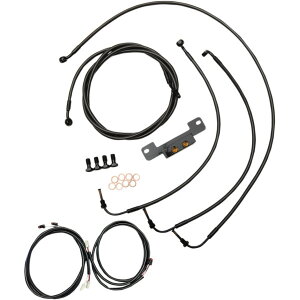 �yUSA�݌ɂ���z LA�`���b�p�[�Y LA Choppers �P�[�u���|���t�L�b�g Midnight 17�N?19�N CVO ABS�� 18-20�C���`�p 0662-0575 HD�X