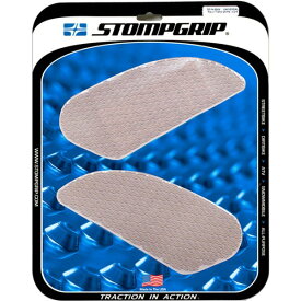 【USA在庫あり】 ストンプグリップ STOMPGRIP タンク グリップ ICON ラリー クリア 左右ペア 4320-2169 HD店