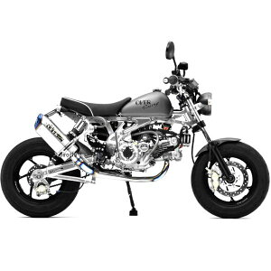 オーヴァー OVER フルエキゾースト TTフォーミュラ RS モンキー フルチタン 13-01-50 HD店