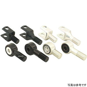 ワイエスエス YSS アジャスタブルエンドアイ Iタイプ 全長58mm ラバーマウント 14mmx20mm 黒 118-21614 HD店