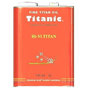 TG-M4L `^jbN TITANIC GWIC 4T HI-VI`^ SJ 5W-40 4L ZC-TGM4L HDX