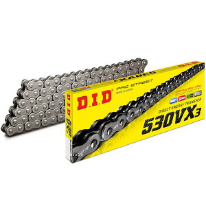 DID �哯�H�� �`�F�[�� 530VX3 VX�V���[�Y X�����O �X�`�[�� 112L �N���b�v 4525516465212 HD�X