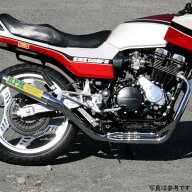 アールピーエム RPM フルエキゾースト 4in2in1 CBX550F チタン 2006Y-01 HD店