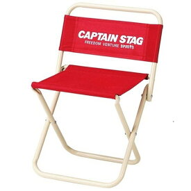 【メーカー在庫あり】 キャプテンスタッグ CAPTAIN STAG ホルン レジャーチェア 中 レッド M-3906 HD店