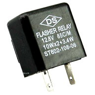 【メーカー在庫あり】 キジマ ウインカーリレー 2極式 12V 合計20Wまで 304-0512 HD店