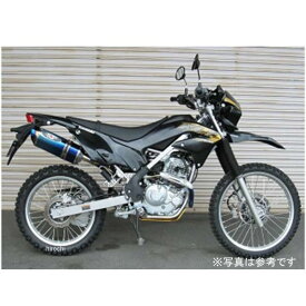 ビート BEET スリップオンマフラーナサートエボリューション TYPE2 KLX230 ブルーチタン 0228-KF4-BL HD店