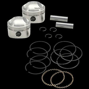 【メーカー在庫あり】 S&S 鍛造ピストンセット ローコンプ 36年-84年ストローカー +.090 920-0091 HD店