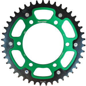 スーパースプロックス SUPERSPROX リアスプロケット ステルス 486-43T 緑 RST-486:43-GRN HD店
