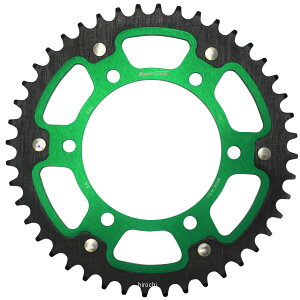 スーパースプロックス SUPERSPROX リアスプロケット ステルス 486-44T 緑 RST-486:44-GRN HD店