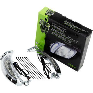 【USA在庫あり】 チロ CIRO ヘッドライトべセル 7インチ用 15年以降 FLTRX クローム 2040-2211 HD店