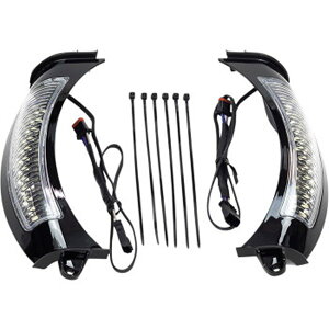 【USA在庫あり】 チロ CIRO ヘッドライトべセル 7インチ用 15年以降 FLTRX 黒 2040-2212 HD店