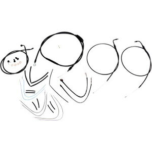 �yUSA�݌ɂ���z �o�[���[�u�����h Burly Brand �P�[�u���L�b�g �� 11�N-14�N FLSTC�AFLSTF�AFLSTN 16�C���`�p 0610-0756 HD�X