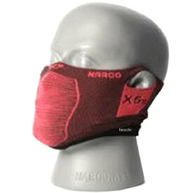 【メーカー在庫あり】 ナルーマスク NAROO MASK X5S 黒/赤 275X5S02 HD店