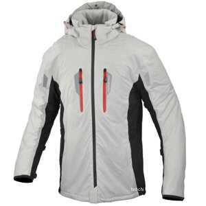 【メーカー在庫あり】 コミネ KOMINE 秋冬モデル ストレッチャブルポップアップWPオーバージャケット グレー/黒 レディース WLサイズ JK-620 HD店