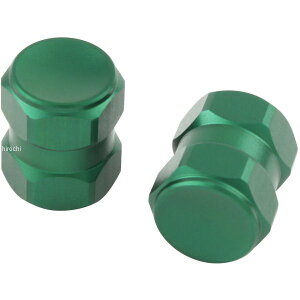 【メーカー在庫あり】 ポッシュ POSH エアーバルブキャップ ヘックス2 2個入り ダークグリーン 000800-08 HD店