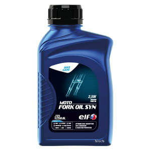 Gt elf tH[NIC MOTO FORK OIL SYN 2.5W 0.5L 213968 HDX