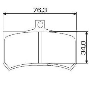 【メーカー在庫あり】 エーピーレーシング AP RACING CPキャリパー パッド カーボンメタル CP4484D34MTR HD店