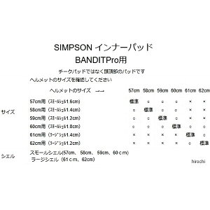 6769975800 �V���v�\�� SIMPSON �C���i�[�p�b�h �o���f�B�b�g �v���p �l�C�r�[ 58cm(�X���[���V�F��1.4cm) 2616769975800 HD�X