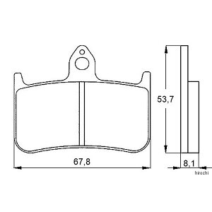 �A�R�T�b�g ACCOSSATO �u���[�L�p�b�h �G�{�����[�V����EV1 403-AGPA122-EV1 HD�X