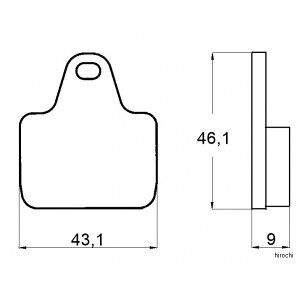 �A�R�T�b�g ACCOSSATO �u���[�L�p�b�h �G�{�����[�V����EV2 403-AGPA134-EV2 HD�X