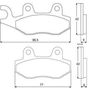 ARTbg ACCOSSATO u[Lpbh X^_[g 96N-00N CMX250 C REBEL Front 403-AGPA080-ST HDX