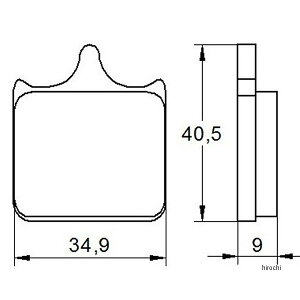 �A�R�T�b�g ACCOSSATO �u���[�L�p�b�h �G�{�����[�V����EV2 13�N-19�N BMW S1000R 403-AGPA055-EV2 HD�X