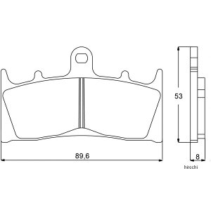 �A�R�T�b�g ACCOSSATO �u���[�L�p�b�h �G�{�����[�V����EV1 02�N ZX-6R 636 NINJA 403-AGPA073-EV1 HD�X