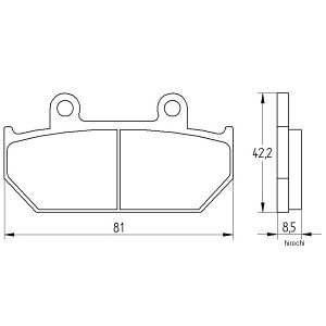 �A�R�T�b�g ACCOSSATO �u���[�L�p�b�h �G�{�����[�V����EV1 86�N-86�N CB 400 N 403-AGPA195-EV1 HD�X