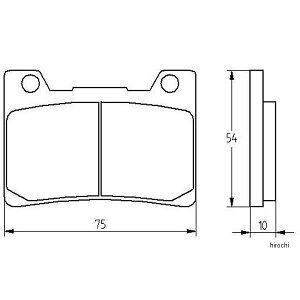 �A�R�T�b�g ACCOSSATO �u���[�L�p�b�h �G�{�����[�V����EV1 92�N-93�N FZR1000 EX UP 403-AGPA199-EV1 HD�X