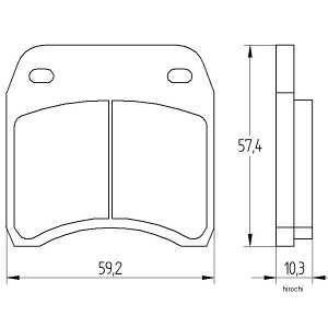 �A�R�T�b�g ACCOSSATO �u���[�L�p�b�h �G�{�����[�V����EV2 403-AGPA209-EV2 HD�X