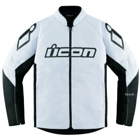 アイコン ICON 春夏モデル ジャケット JACKET HOOLIGAN CE 白 Mサイズ 2820-5798 HD店