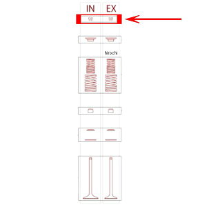 SP���� �o���u�R�b�^�[ 4.5mmX2/5mmX2 00-00-2412 HD�X