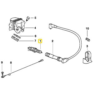BMW���� �X�p�[�N �v���O FR6DDC 12121342125 HD�X