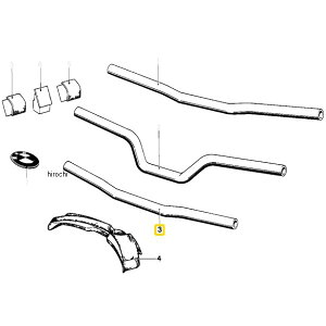 BMW nho[ Obv q[^[ chrom 32712303041 HDX