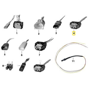 BMW���� Repair plug, 4-pin 83300413583 HD�X