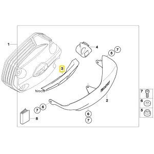 BMW���� ���A�[�o�b�t�@�[ RH 71607688974 HD�X