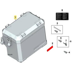 BMW純正 アルミ ケース L (K75) 71607722307 HD店