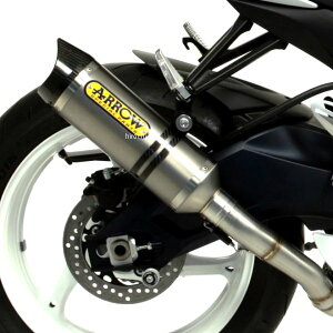 アロー ARROW スリップオンマフラー THUNDER 11年-18年 GSX-R750 チタン/カーボンエンド 71772PK-71438MI-GSX-R750 HD店