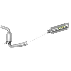 アロー ARROW スリップオンマフラー THUNDER 15年-16年 KTM RC390 アルミ/ステンエンド 71813AO+71619MI HD店