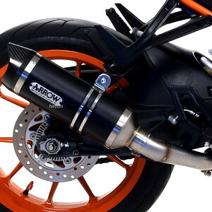 71860AKN+71667MI-RC390 A[ ARROW XbvI}t[ THUNDER 17N-20N KTM RC390 A~_[N/J[{Gh 71860AKN+71667MI-RC390 HDX