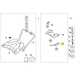 BMW���� �Œ�G�������g RH 71607678752 HD�X