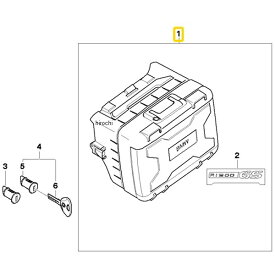 BMW純正 バリアブルケース LH、ロックシリンダー無 71607692173 HD店