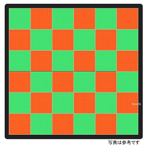 ebN^C TECTile Bike-1LZbg 1,420mm×2,740mm /IW TECTILE-GARAGE0002-GN-OR HDX